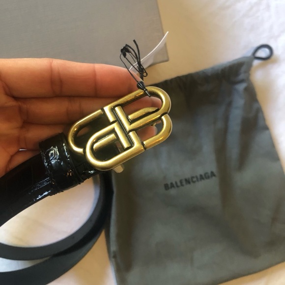 Balenciaga Black belt 85 (34”) - Picture 5 of 7